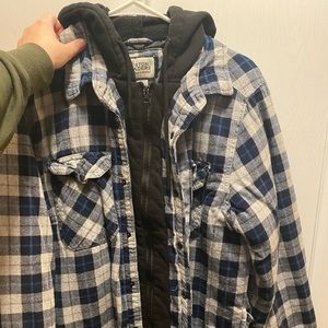 Mens flannel jacket